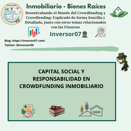 CAPITAL SOCIAL Y RESPONSABILIDAD EN CROWDFUNDING INMOBILIARIO
