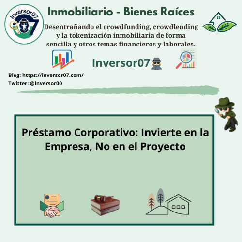 Préstamo Corporativo: Invierte en la Empresa, No en el Proyecto